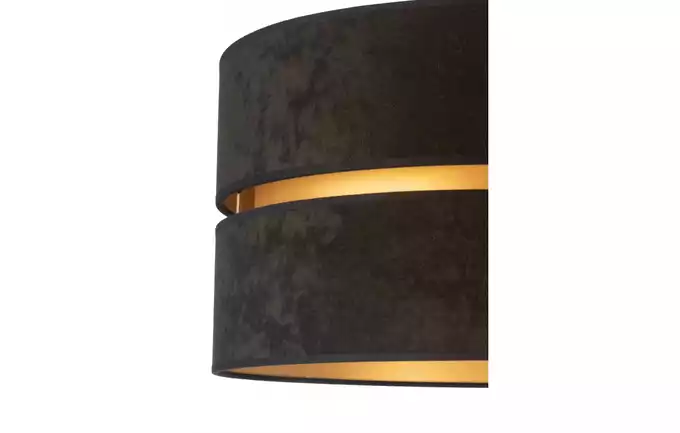 Lampa wisząca Duo Velvet 80283 czarno/złota Duolla