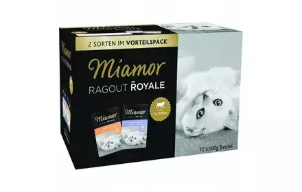Miamor Ragout Royale Kitten Drób I Wołowina 12x100g 74095