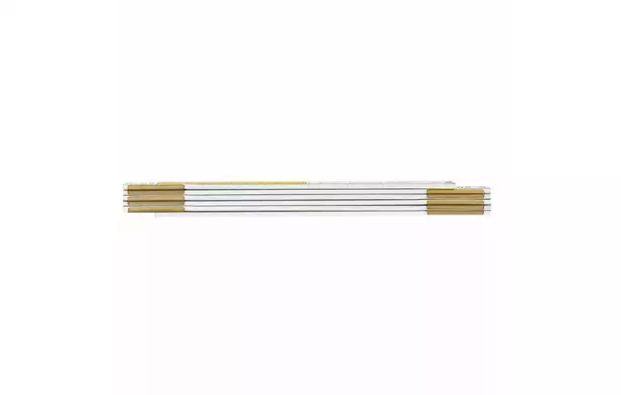 Neo Tools Miara Składana Drewniana Żółto-Białe 1m 74-010