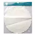Serwetki papierowe ażurowe dekoracyjne 34 cm zestaw 12 sztuk  020702270 AltomDesign