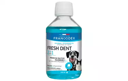 Fresh dent płyn do higieny jamy ustnej dla psów i kotów 250 ml FR179120 Francodex