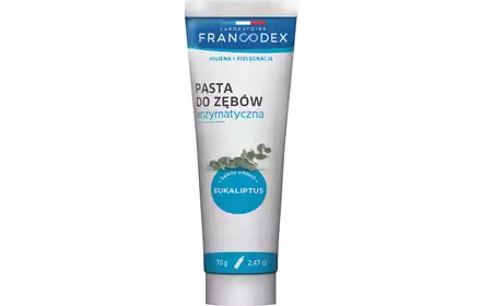 Szczoteczka i pasta enzymatyczna do czyszczenia zębów zestaw FR179122 Francodex