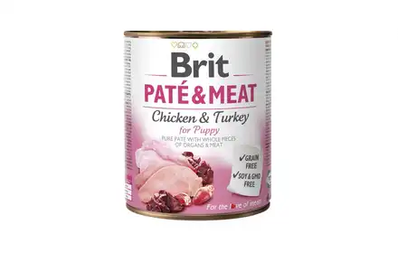 KARMA BRIT PATE&amp;MEAT FOR PUPPY 800G