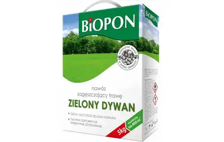 Biopon Nawóz Do Trawnika Zielony Dywan 5 Kg