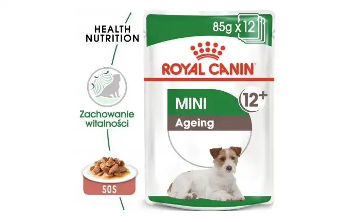 Royal Canin 12+ Mini Ageing karma mokra dla starszych psów 85g 270030