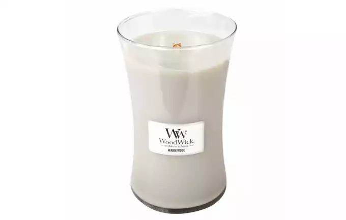 WoodWick Warm Wool świeca zapachowa duża 610g 1725423E