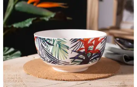 JUNGLE MISKA NBC 13,5 CM 400 ML BIAŁA