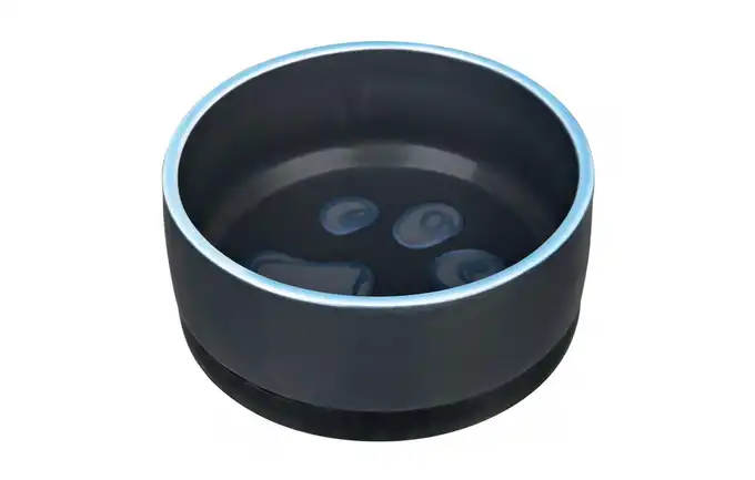 Miska ceramiczna z gumową podstawą, 0.4 l/ř 12 cm