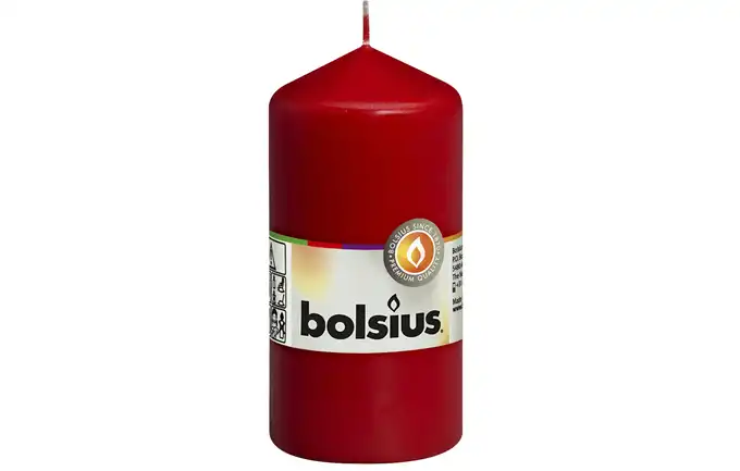 Bolsius świeca pień 120/58 bordo