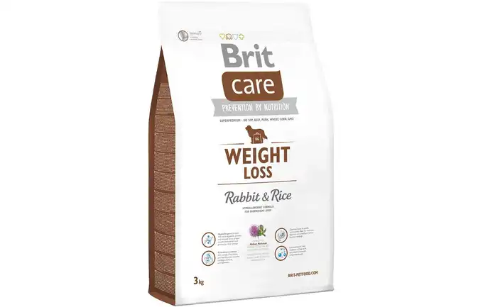 Karma brit care Weight Loss Rabbit Rice hipoalergiczna  3kg