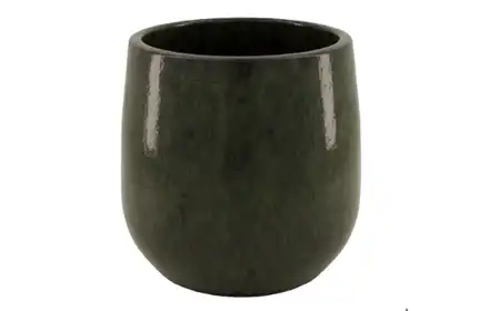 Osłonka ceramiczna DIJK FI19X19 cm black/green 53140-478
