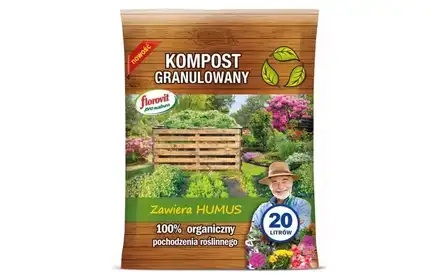 Kompost Granulowany 20l Florovit (40)