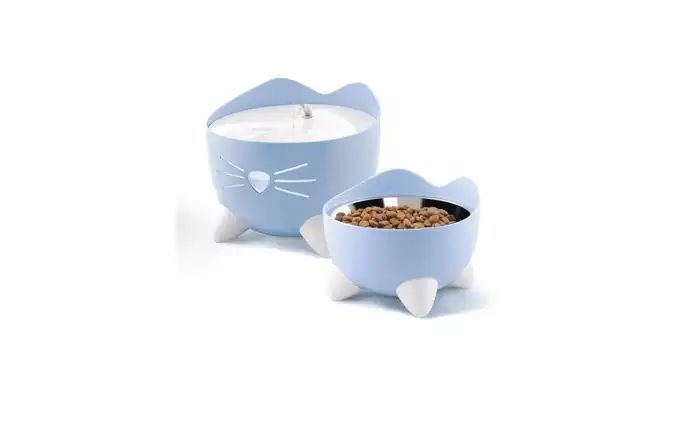 CATIT PIXI FOUNTAIN COMBO ZESTAW POIDŁO PIXI 2,5L + MISKA JASNONIEBIESKI CH-37124OPAKOWANIE FILTRÓW CH-7216