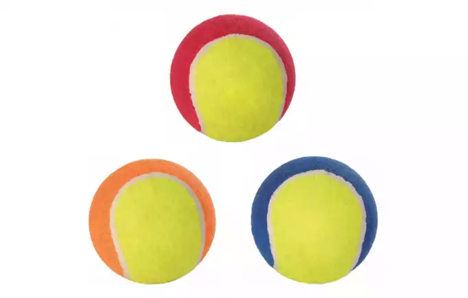 TRIXIE piłka tenisowa do zabawy dla psa TX-3476 MIX