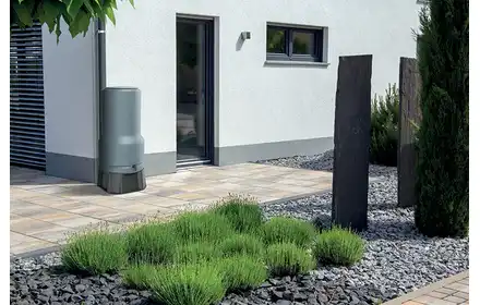 Zbiornik na deszczówkę PROSPERPLAST SET NA DESZCZÓWKĘ AQUABELL - SMOOTH GRAY IDAB200S-429U